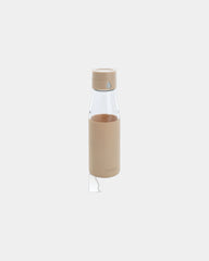 Borraccia vetro 600ml contometro da personalizzare - Marrone