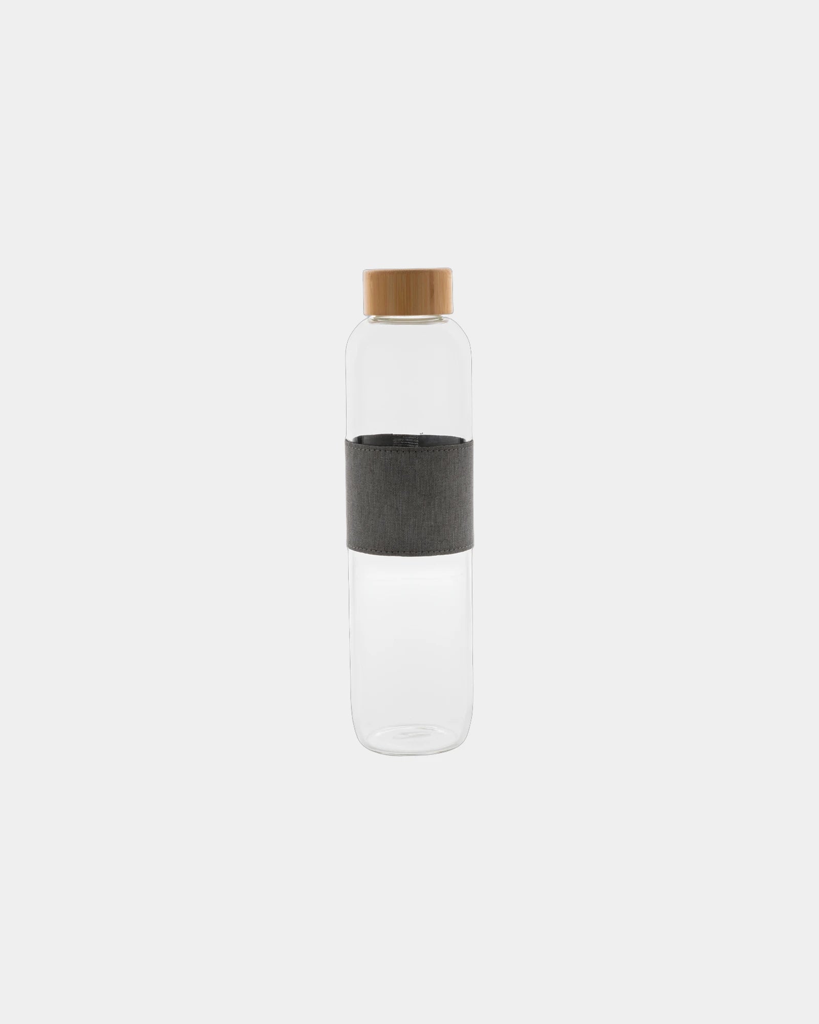Borraccia vetro coperchio bambù 750ml da personalizzare - 1