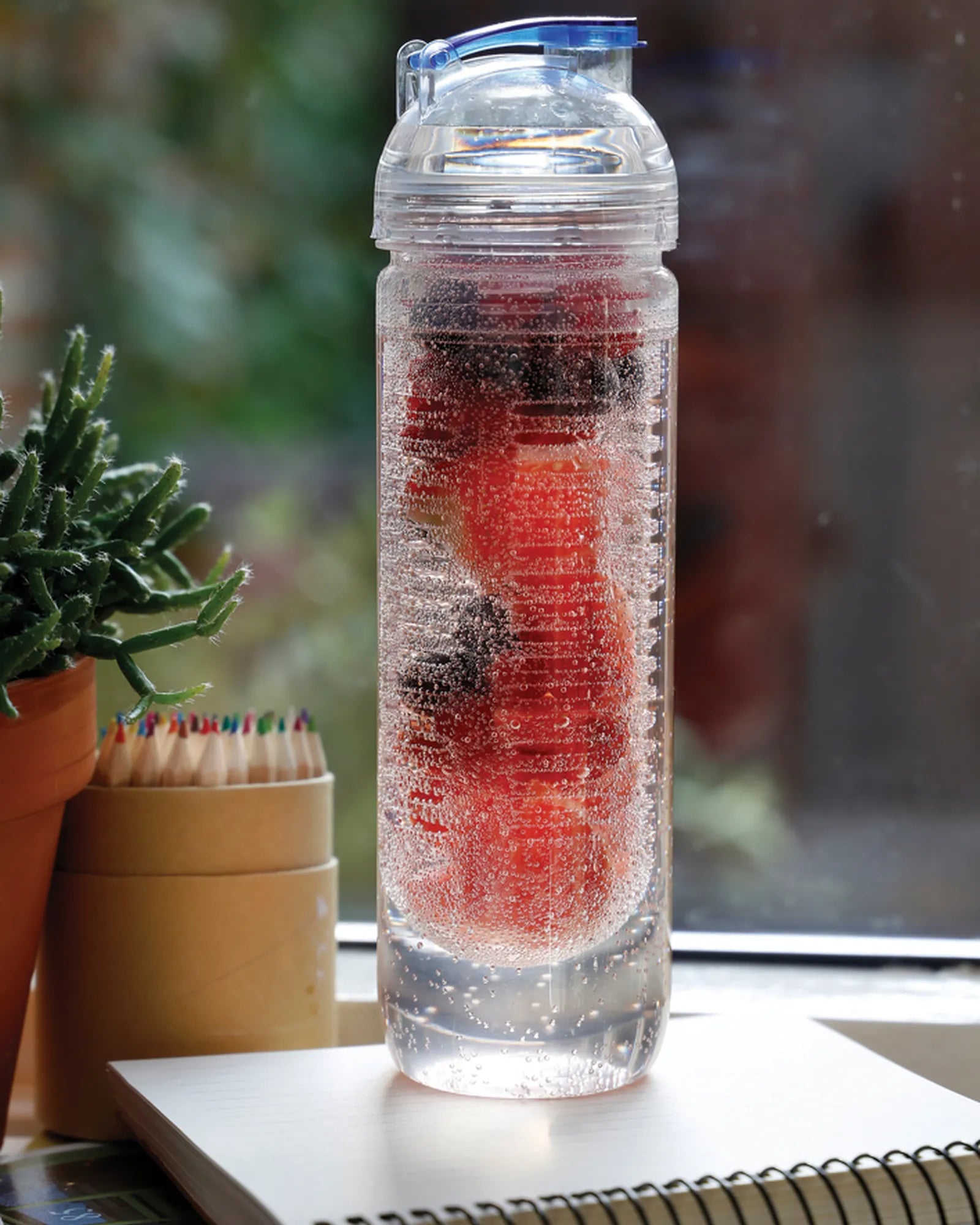 Borraccia con infusore Tritan 500ml da personalizzare - 4