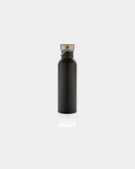 Borraccia acciaio inox coperchio bambù da personalizzare - 2