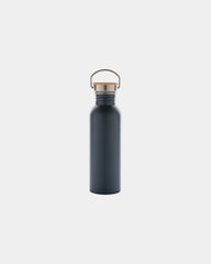 Borraccia acciaio inox coperchio bambù da personalizzare - 8