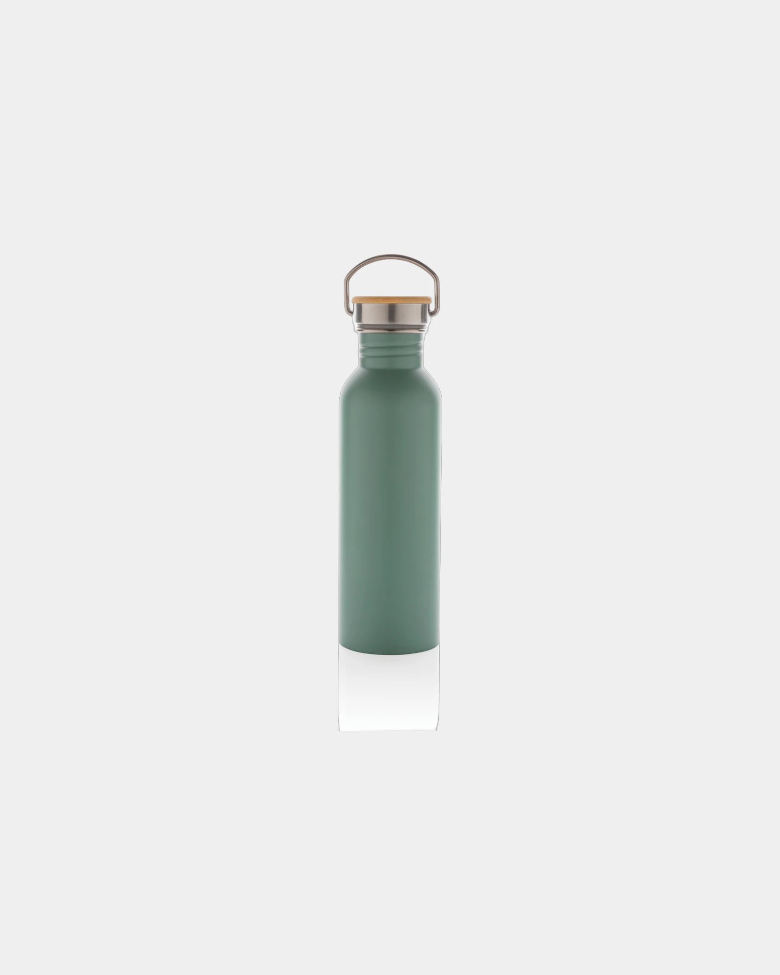 Borraccia acciaio inox coperchio bambù da personalizzare - 13