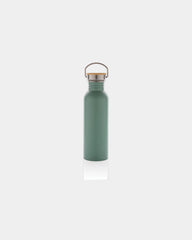 Borraccia acciaio inox coperchio bambù da personalizzare - 13
