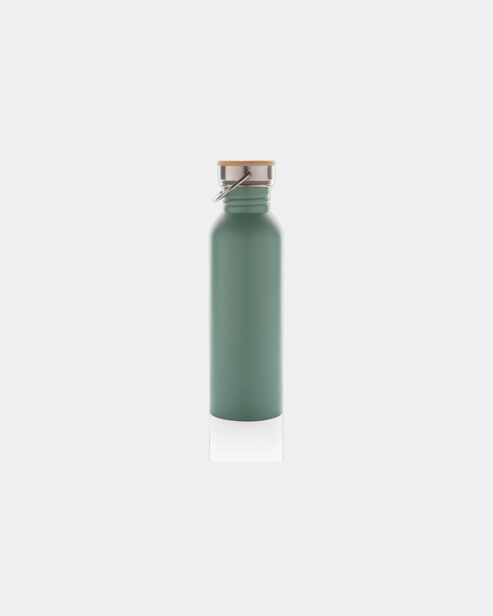 Borraccia acciaio inox coperchio bambù da personalizzare - 14