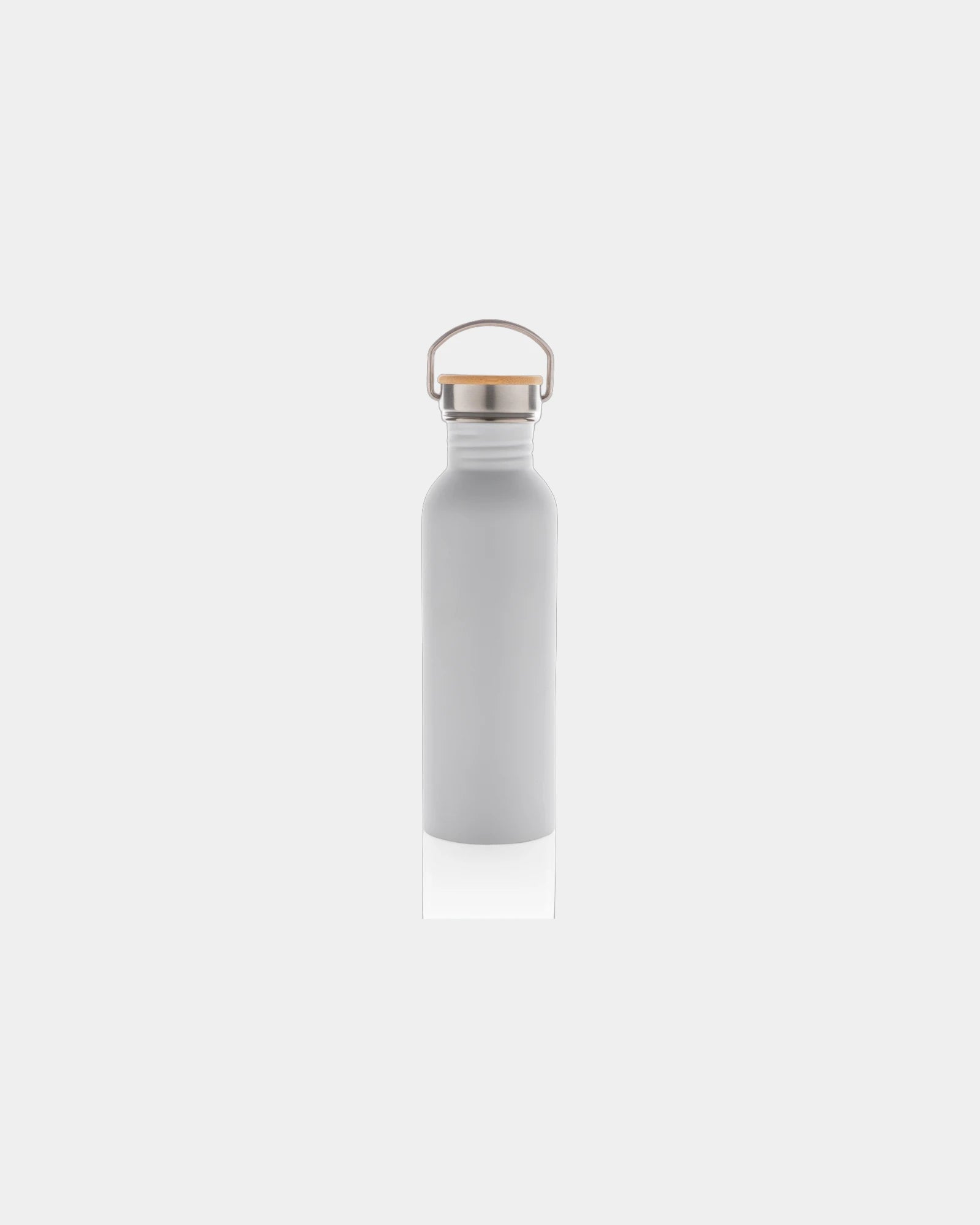 Borraccia acciaio inox coperchio bambù da personalizzare - 5