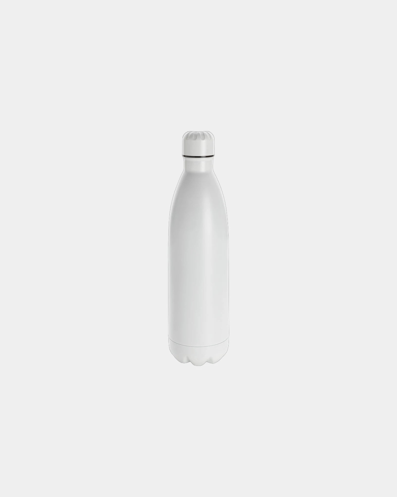 Bottiglia termica acciaio inox 1L da personalizzare - Bianco