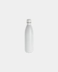 Bottiglia termica acciaio inox 1L da personalizzare - Bianco