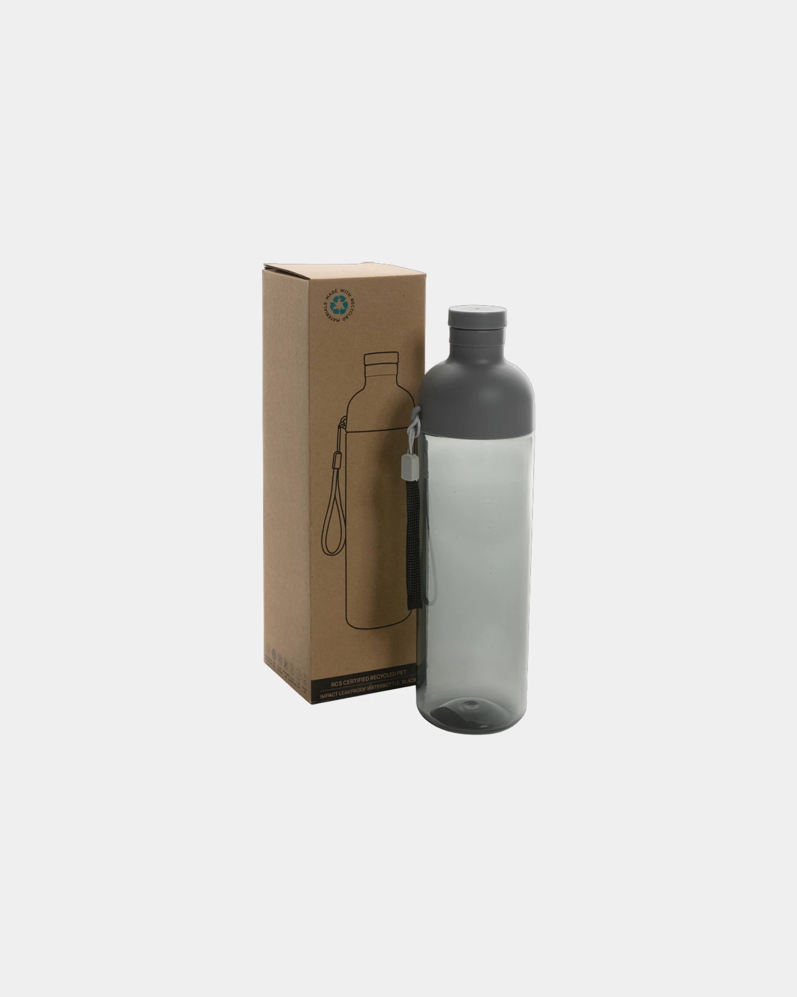 Borraccia impermeabile rPET 600ml da personalizzare - 8
