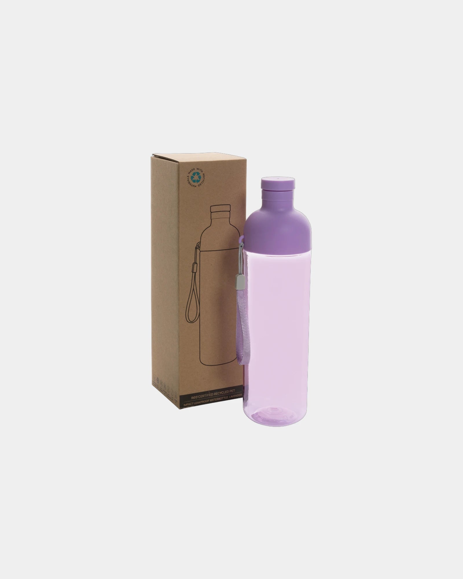Borraccia impermeabile rPET 600ml da personalizzare - 32