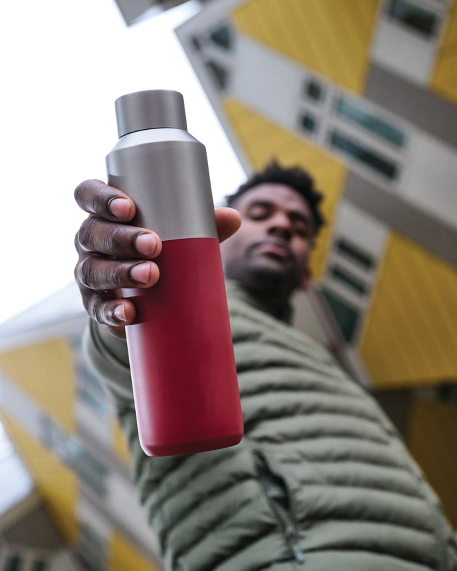 Borraccia termica acciaio riciclato 600ml da personalizzare - 20