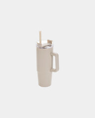 Mug riciclato 750ml doppia parete Tana da personalizzare - Beige