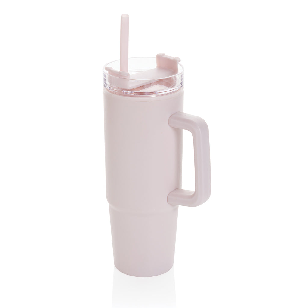 Mug riciclato 750ml doppia parete Tana da personalizzare - Rosa