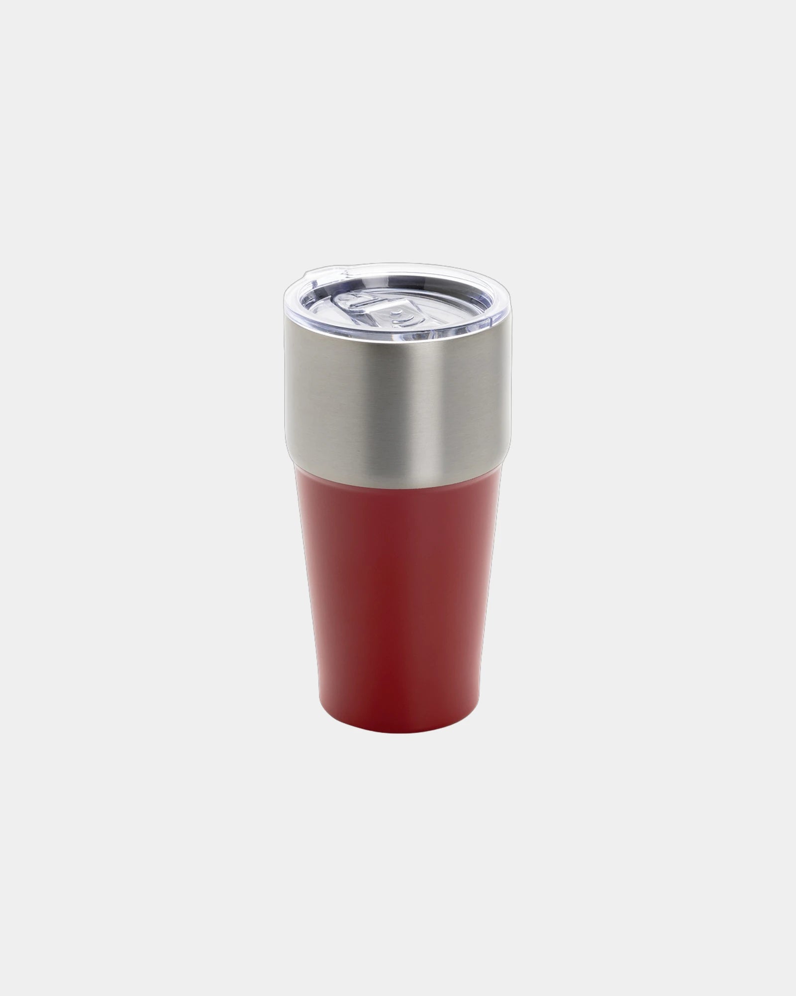 Mug acciaio riciclato RCS 500ml Fluid da personalizzare - Rosso
