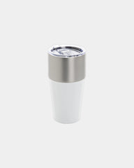 Mug acciaio riciclato RCS 500ml Fluid da personalizzare - Bianco