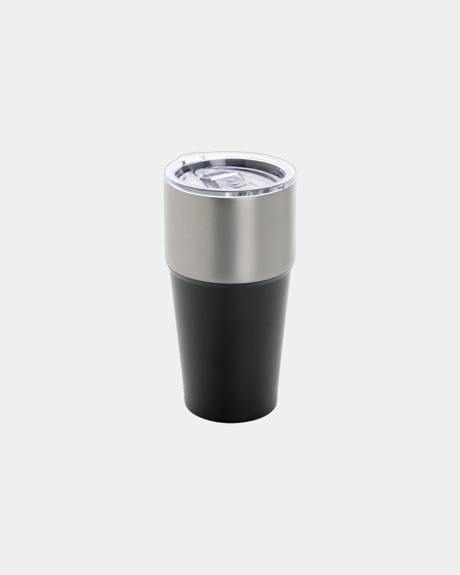 Mug acciaio riciclato RCS 500ml Fluid da personalizzare - Nero