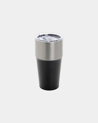 Mug acciaio riciclato RCS 500ml Fluid da personalizzare - Nero