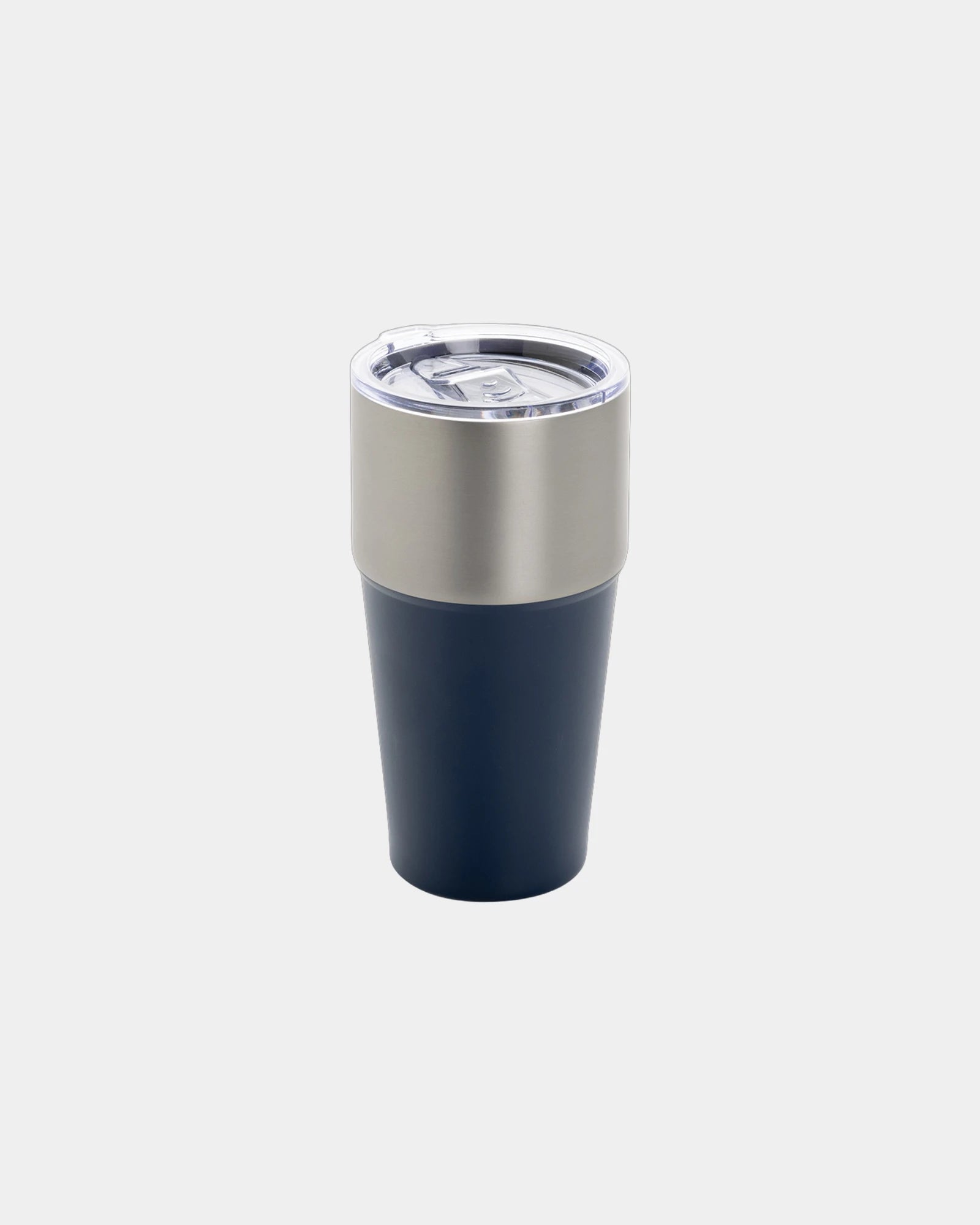 Mug acciaio riciclato RCS 500ml Fluid da personalizzare - Blu Navy