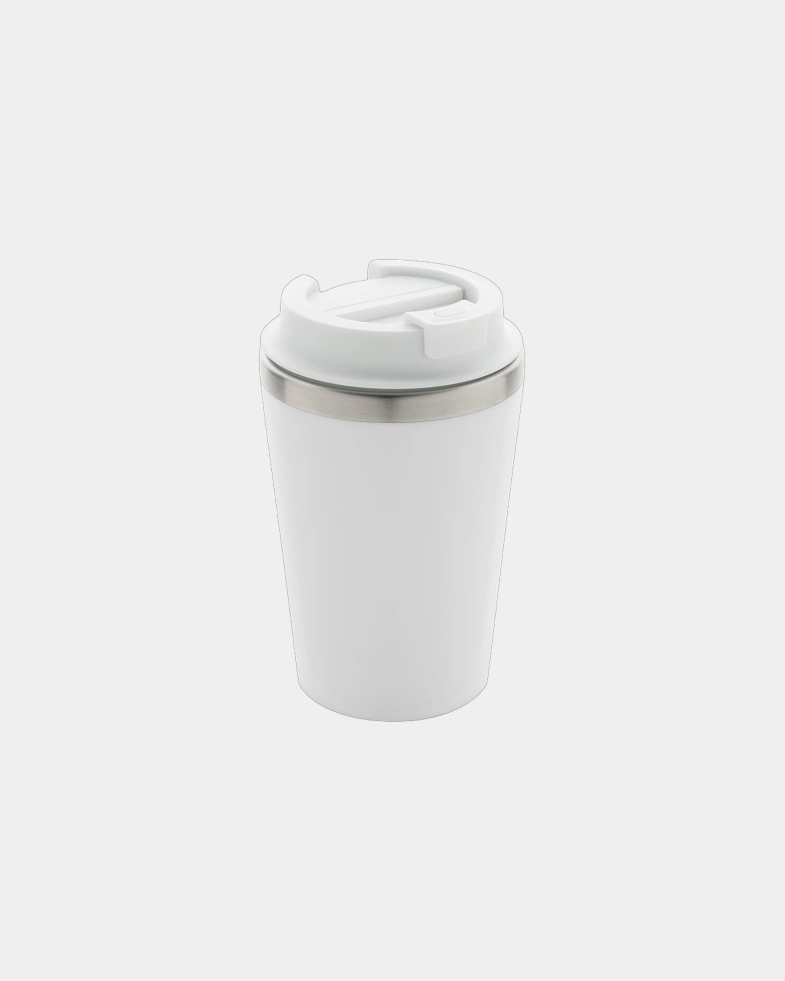 Mug termico riciclato RCS 350ml Java da personalizzare - Bianco