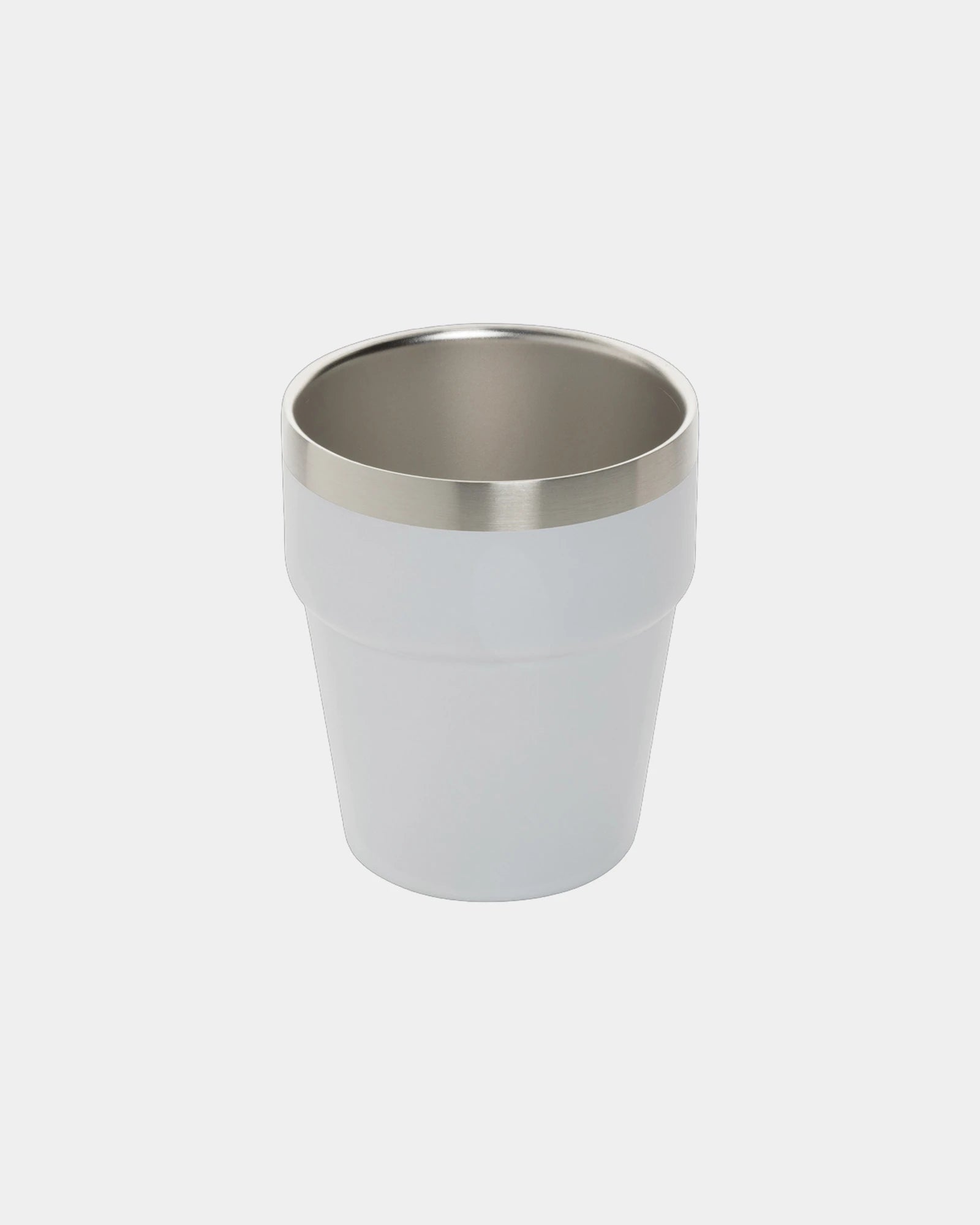 Tazza acciaio riciclato RCS 300ml da personalizzare - Bianco