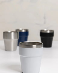 Tazza acciaio riciclato RCS 300ml da personalizzare - 8