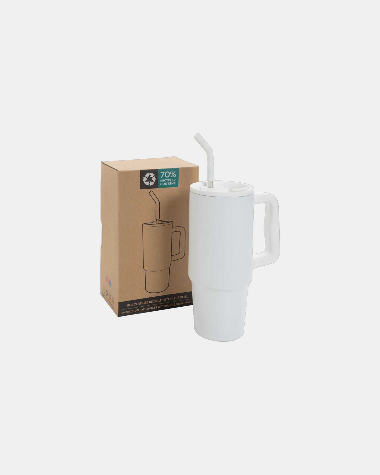 Mug termico acciaio riciclato 900ml da personalizzare - 16