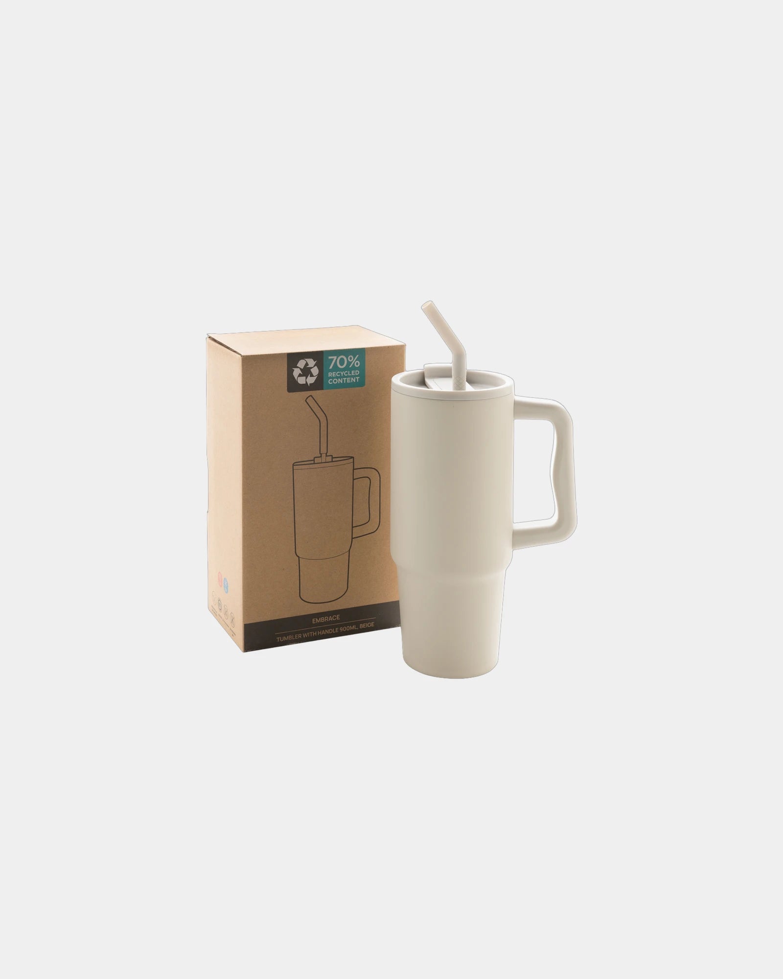 Mug termico acciaio riciclato 900ml da personalizzare - 41