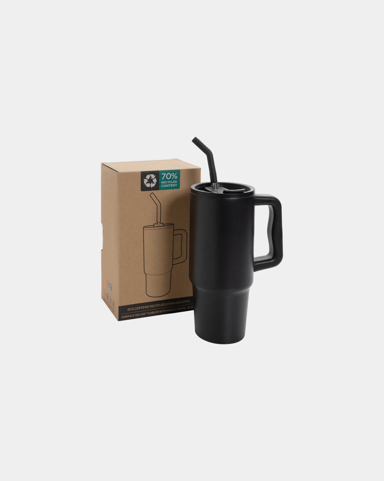 Mug termico acciaio riciclato 900ml da personalizzare - 2