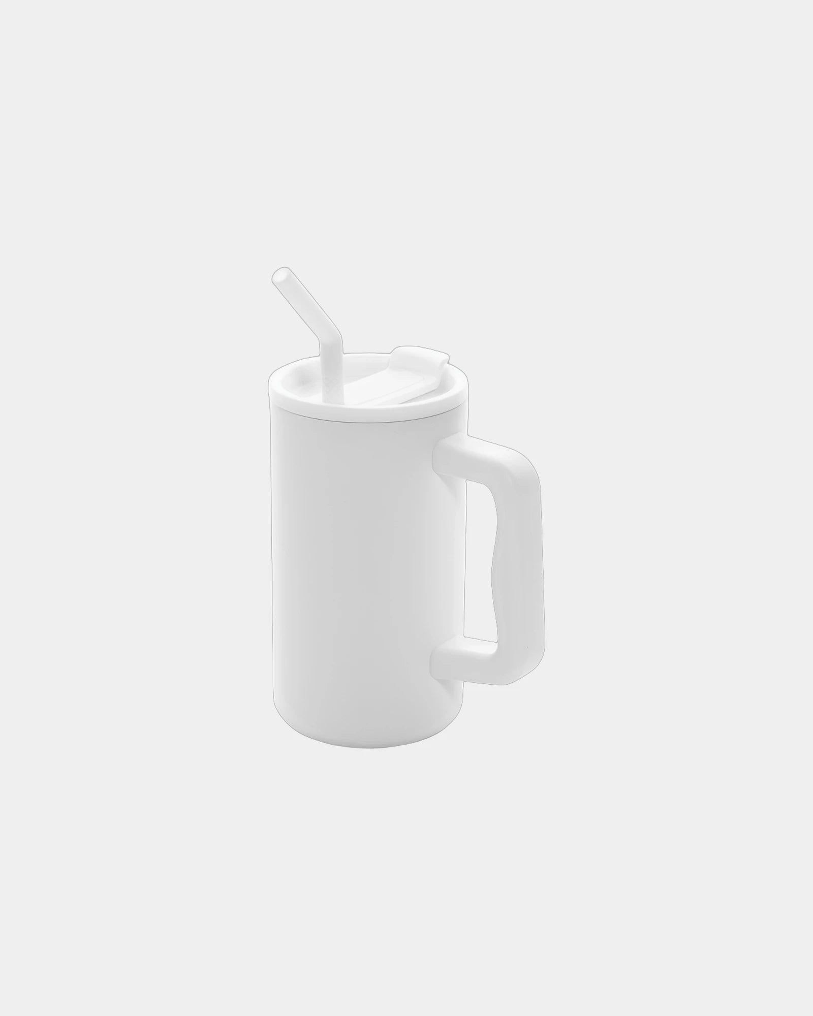 Mug termico acciaio riciclato 800ml da personalizzare - Bianco
