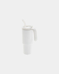 Mug acciaio riciclato RCS 900ml da personalizzare - Bianco