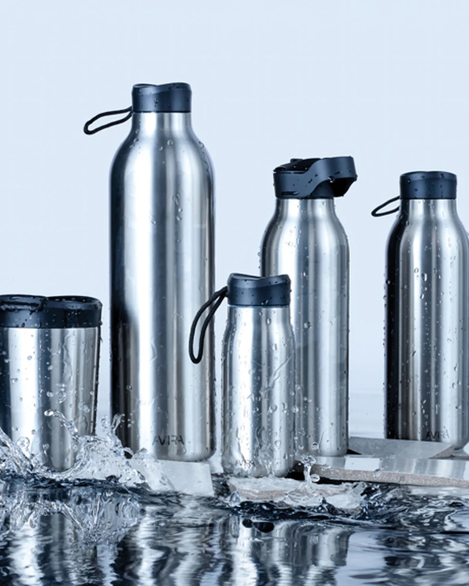 Bottiglia termica acciaio riciclato 500ml da personalizzare - 29