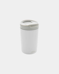 Mug acciaio riciclato RCS 300ml Alya da personalizzare - Bianco
