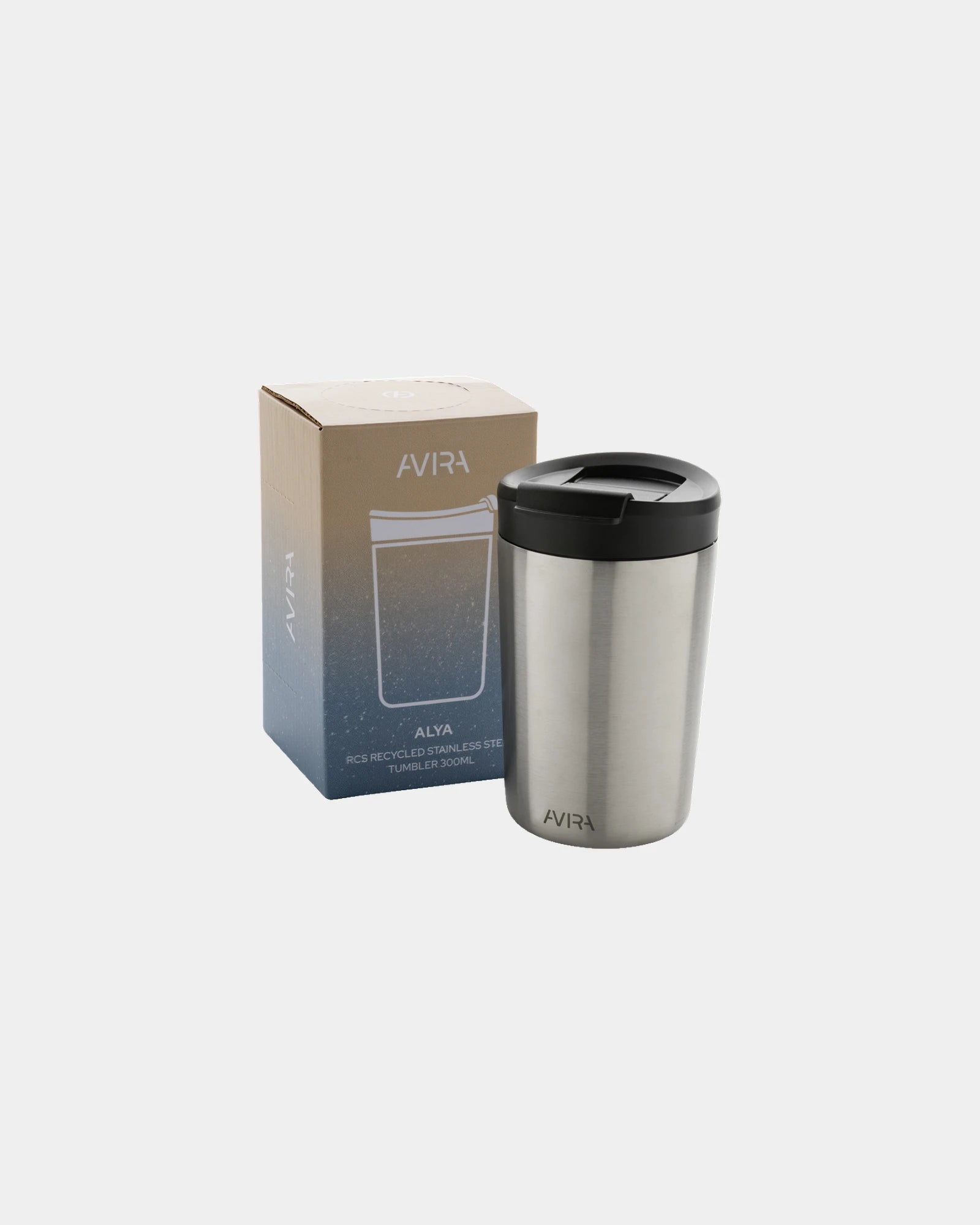 Mug acciaio riciclato RCS 300ml Alya da personalizzare