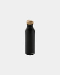 Borraccia acciaio riciclato RCS 600ml da personalizzare - Nero