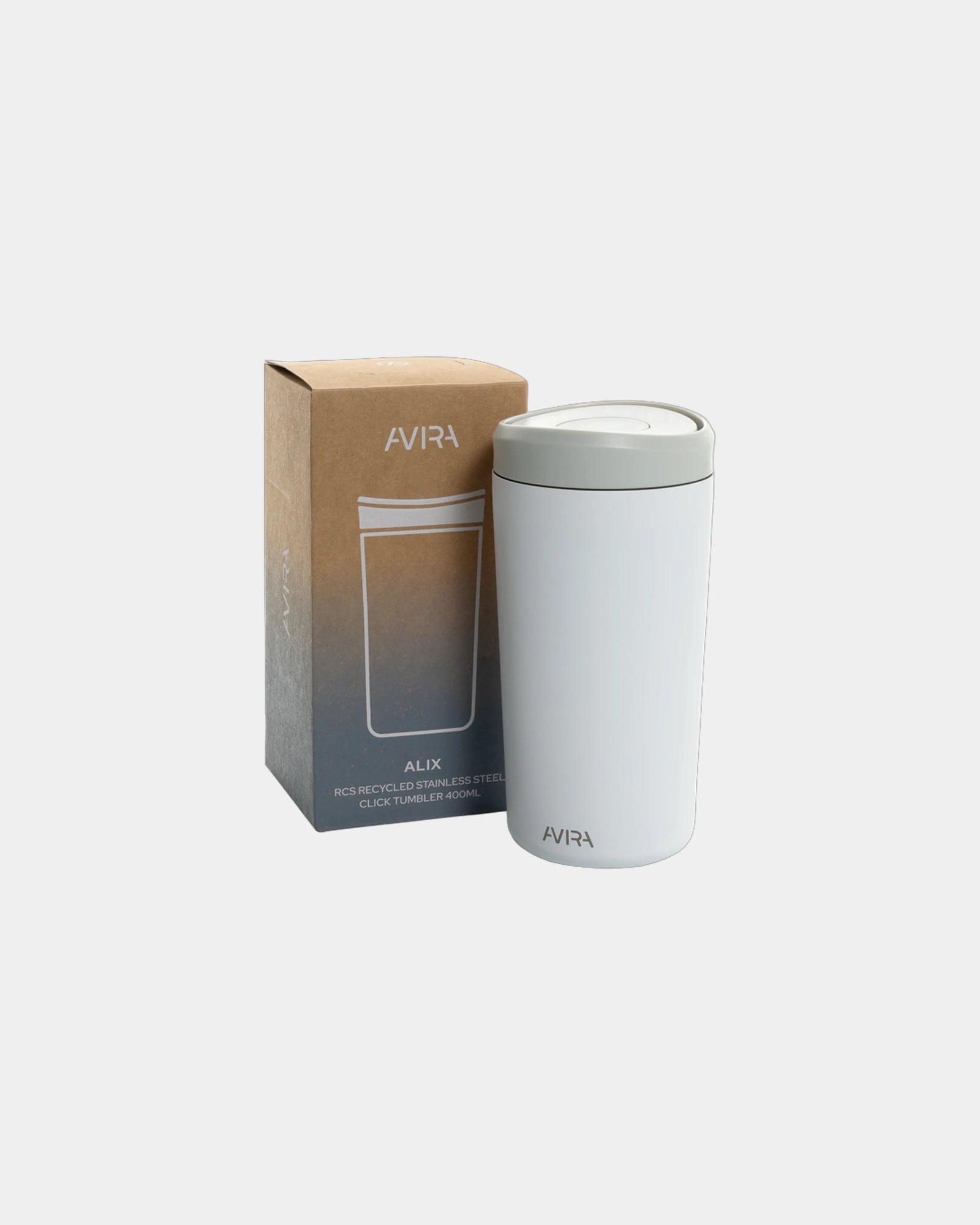 Mug acciaio riciclato 400ml Avira Alix da personalizzare - 19