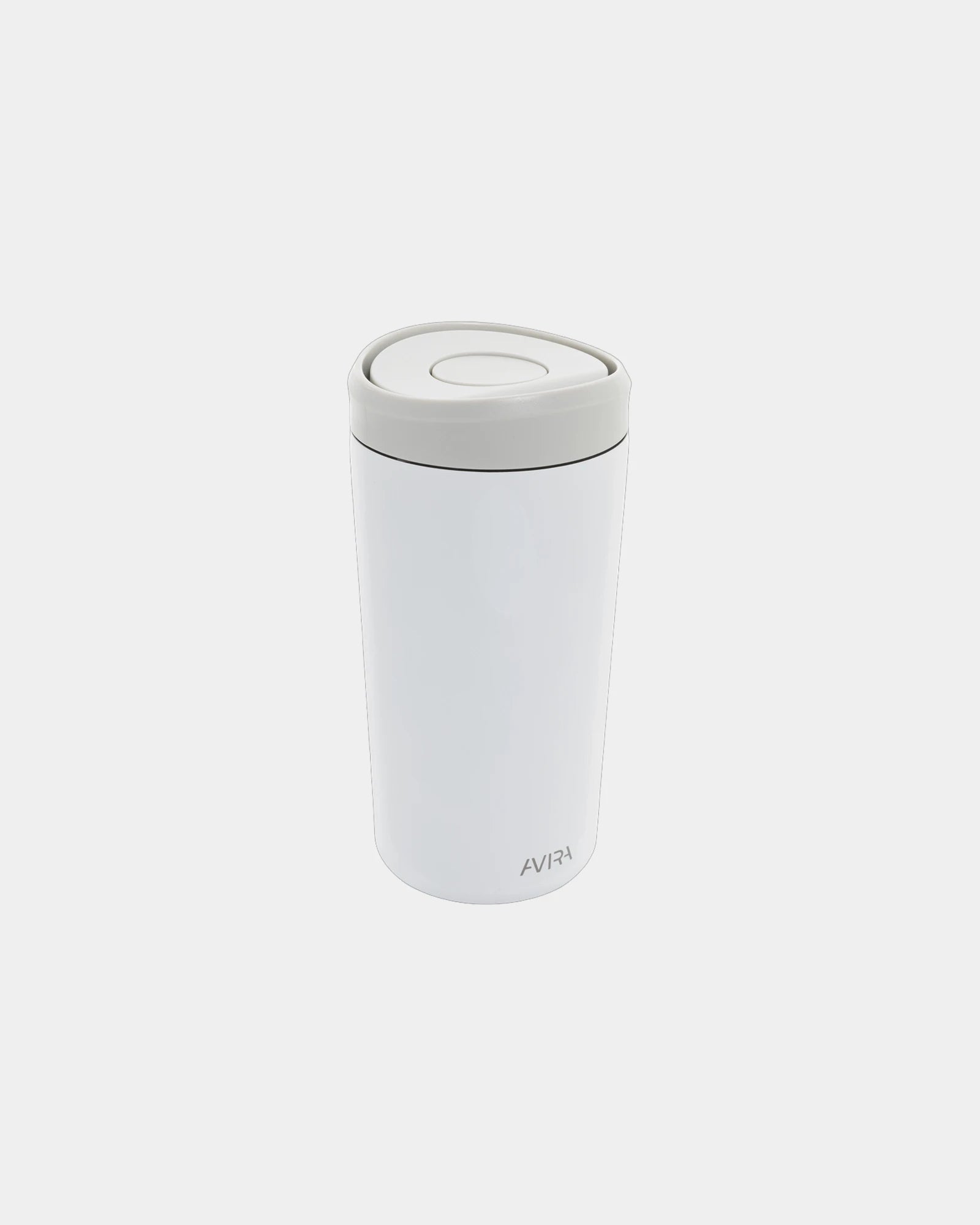 Mug acciaio riciclato 400ml Avira Alix da personalizzare - Bianco