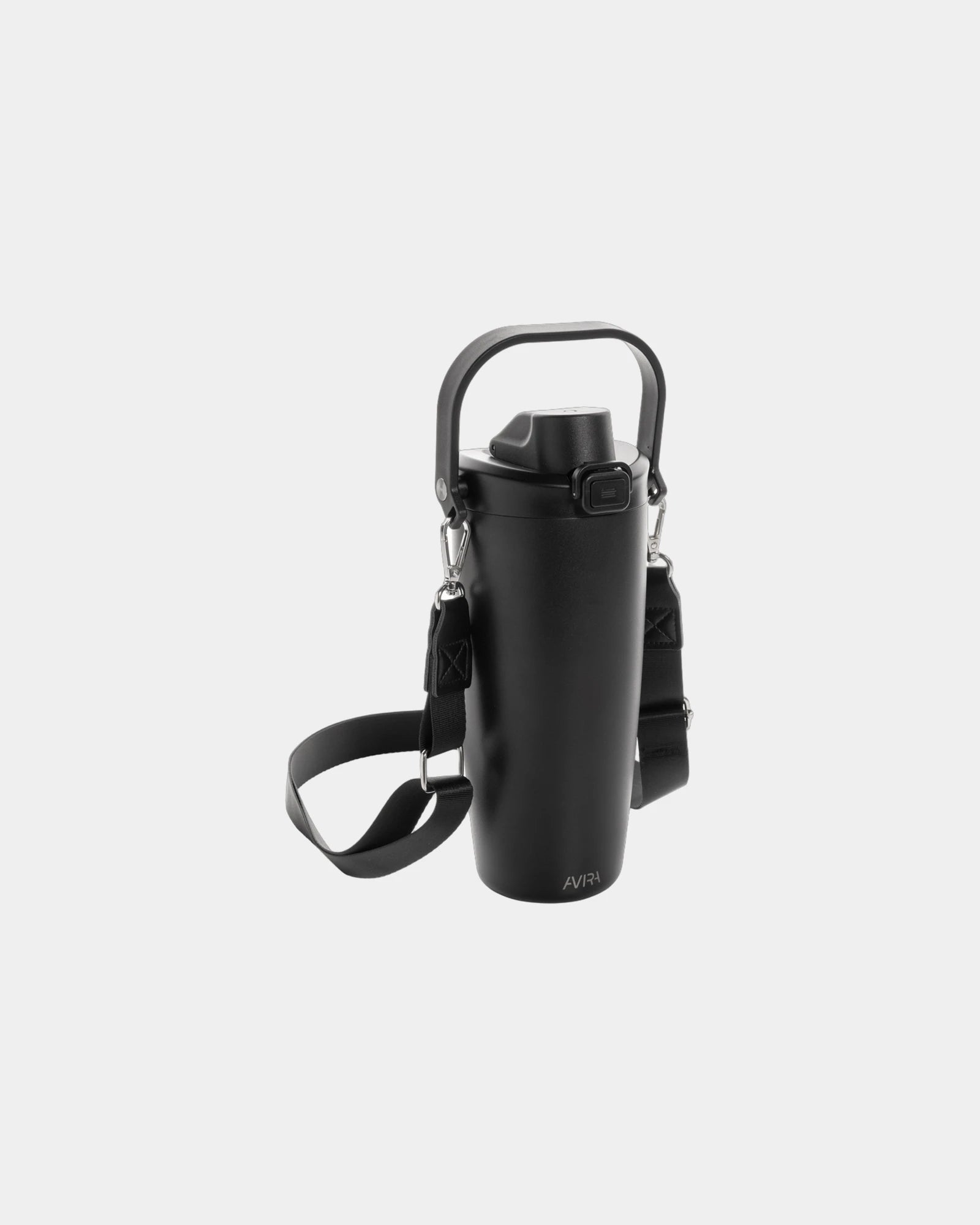 Borraccia acciaio riciclato RCS 600ml da personalizzare - Nero