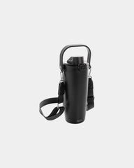 Borraccia acciaio riciclato RCS 600ml da personalizzare - Nero