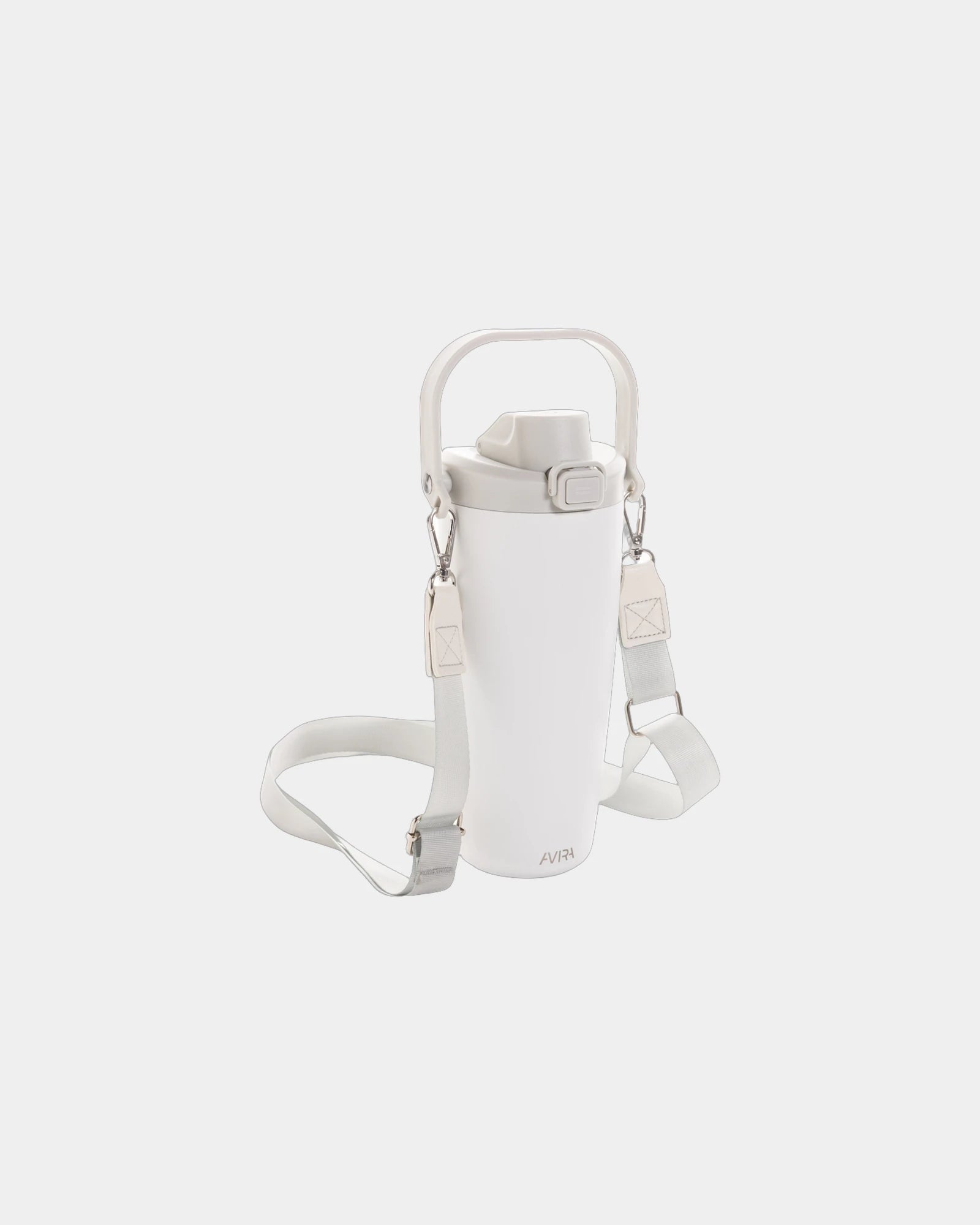 Borraccia acciaio riciclato RCS 600ml da personalizzare - Bianco