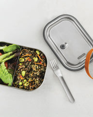 Lunch box acciaio inox 1L Black + Blum da personalizzare - 7