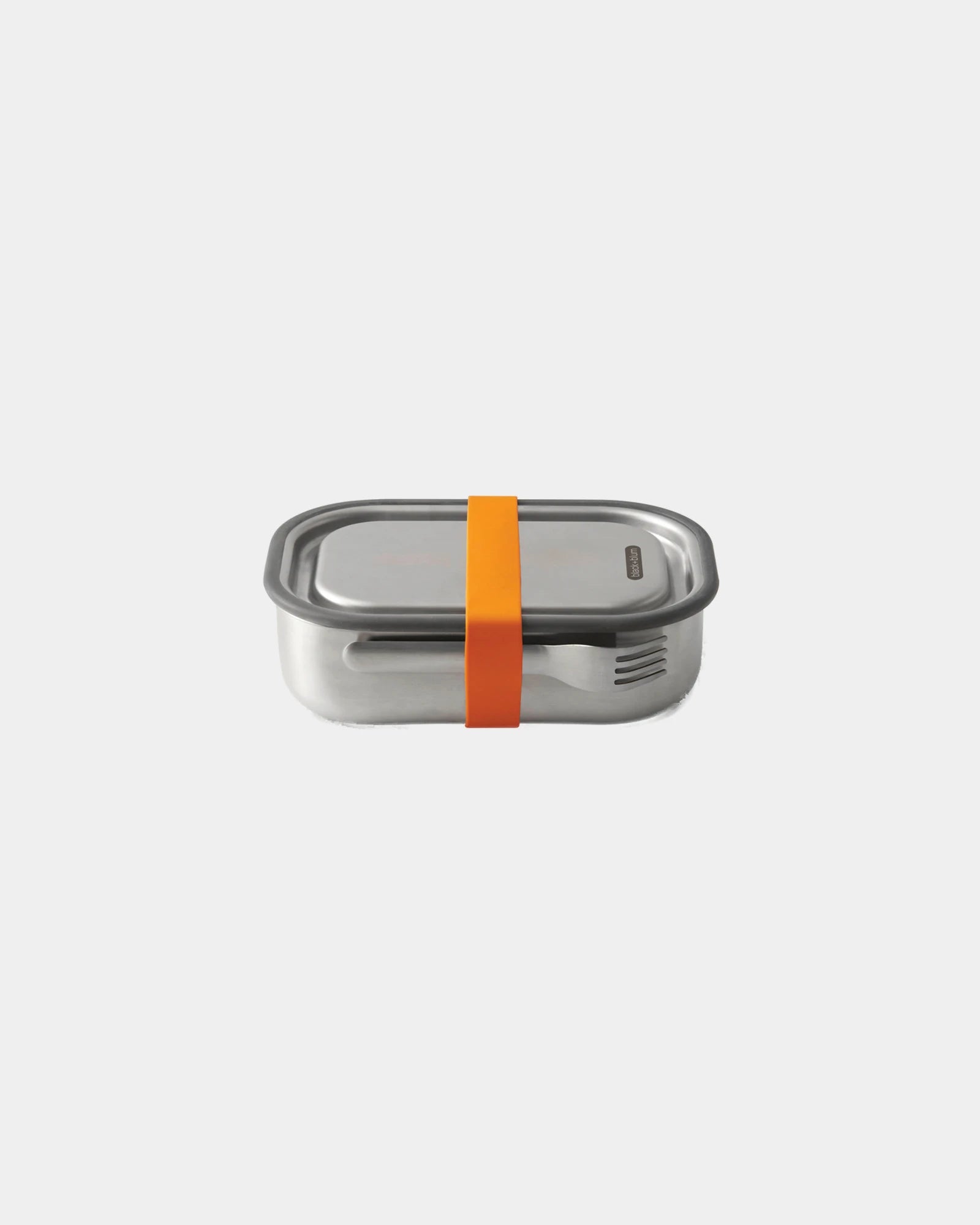 Lunch box acciaio inox 1L Black + Blum da personalizzare - Arancione