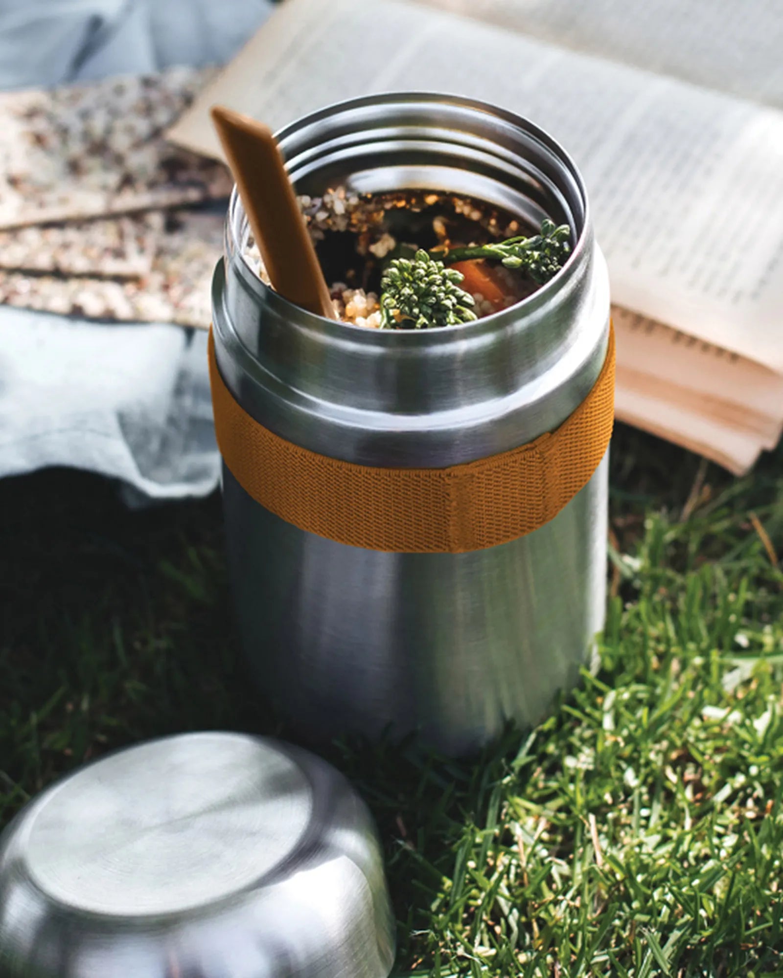 Contenitore alimentare acciaio 400ml da personalizzare - 5