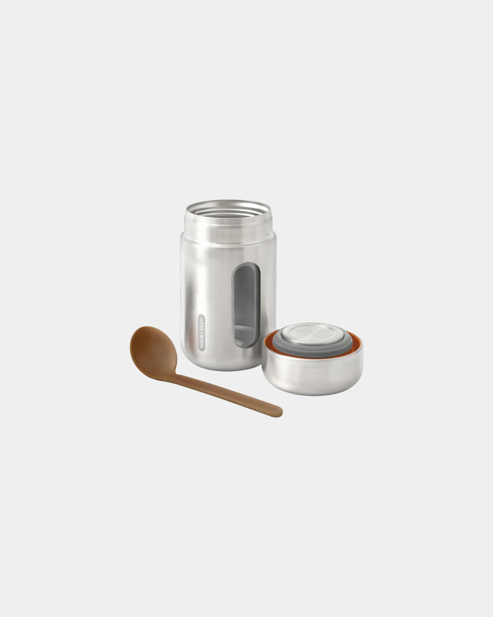 Contenitore alimentare acciaio 400ml da personalizzare - 2