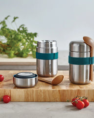 Contenitore alimentare acciaio 400ml da personalizzare - 18