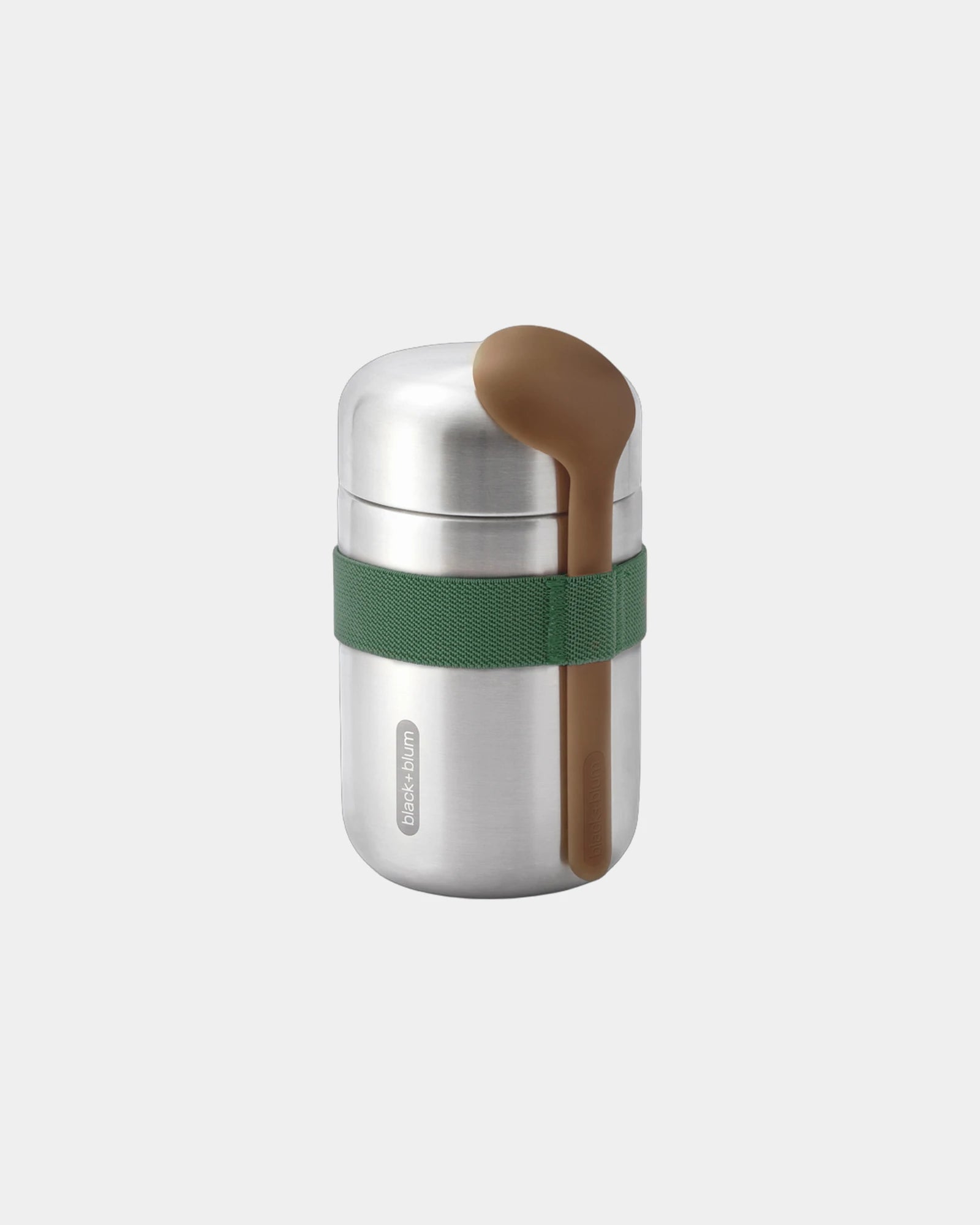 Contenitore alimentare acciaio 400ml da personalizzare - Verde Oliva