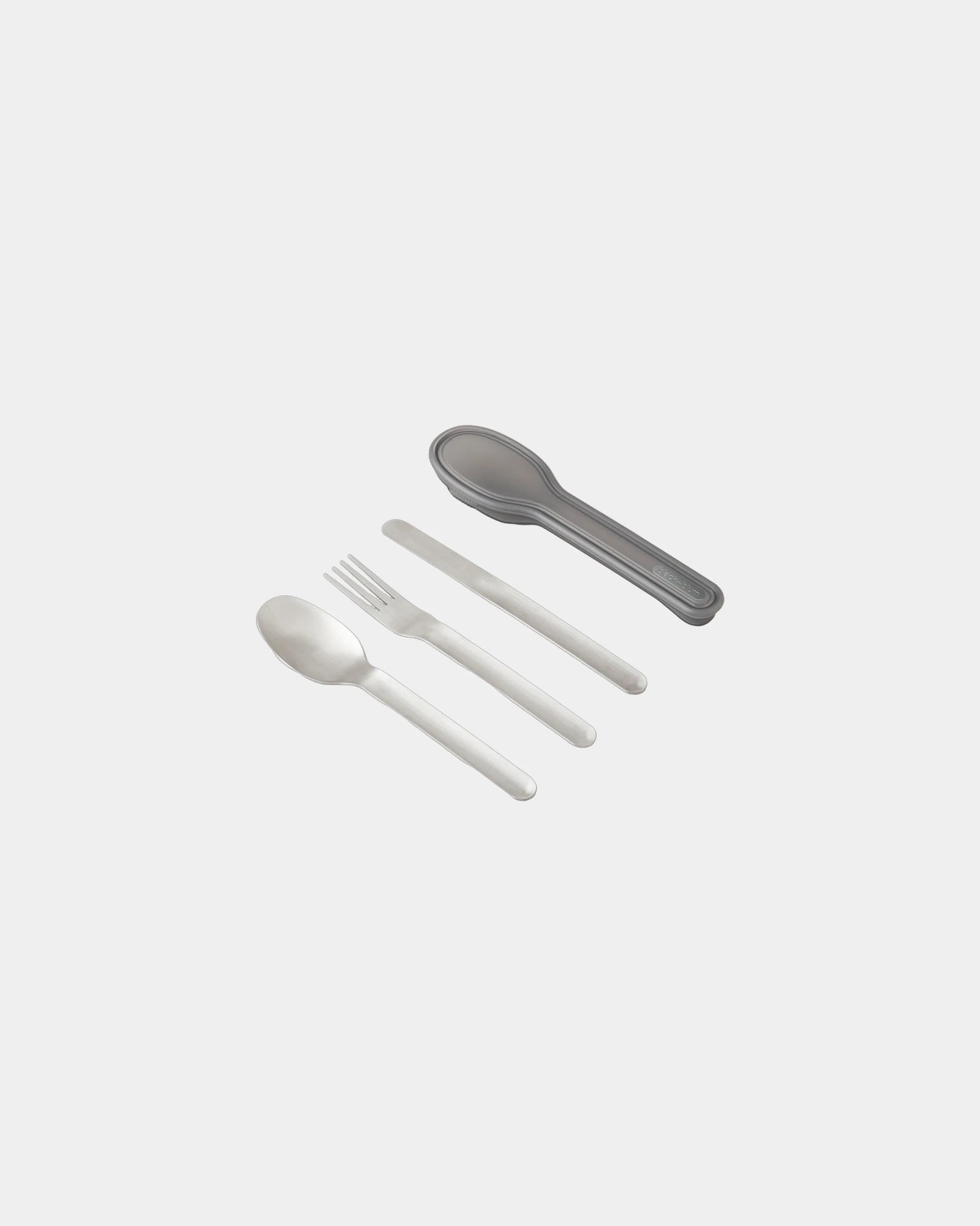 Set di posate acciaio inox Black + Blum da personalizzare - Argento