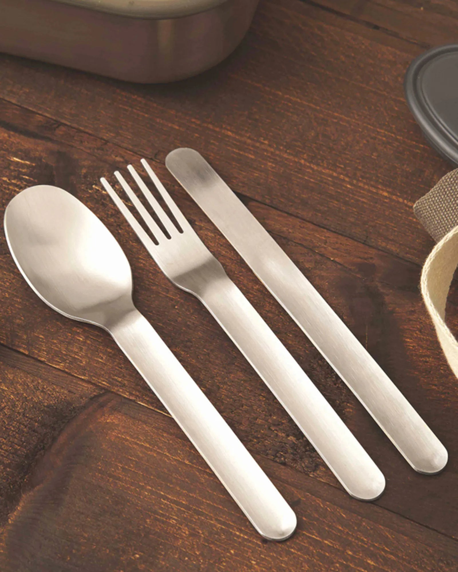Set di posate acciaio inox Black + Blum da personalizzare - 6
