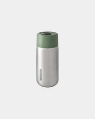 Tazza da viaggio acciaio 340ml da personalizzare - Verde Oliva