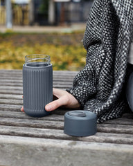 Tazza da viaggio vetro Black + Blum 340ml da personalizzare - 4