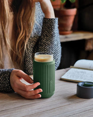 Tazza da viaggio vetro Black + Blum 340ml da personalizzare - 11