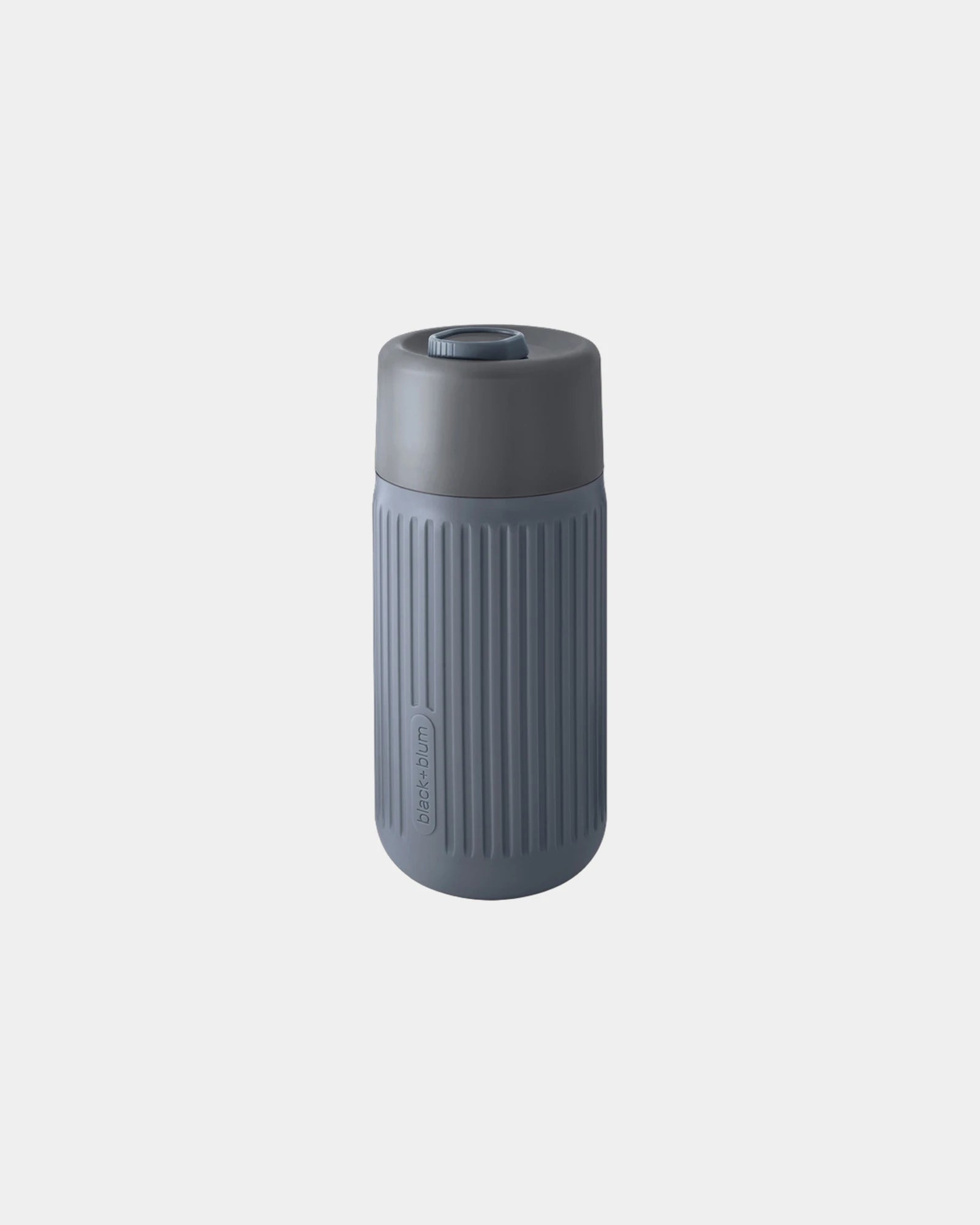 Tazza da viaggio vetro Black + Blum 340ml da personalizzare - Grigio